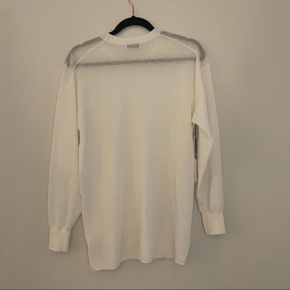 NWT Beck Linen Aritzia Babaton Sweater - Picture 2 of 6